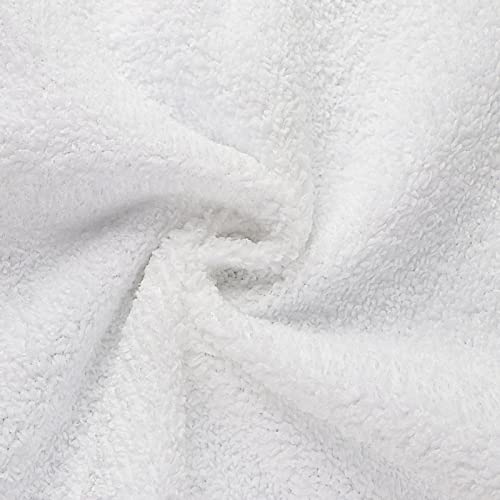 Orighty Microfiber Washcloths Towel Set 50 Pack, Highly Absorbent and Soft Feel Fingertip Towels, Multi-Purpose Wash Cloths for Bathroom, Hotel, Spa, and Gym, 12x12 Inch